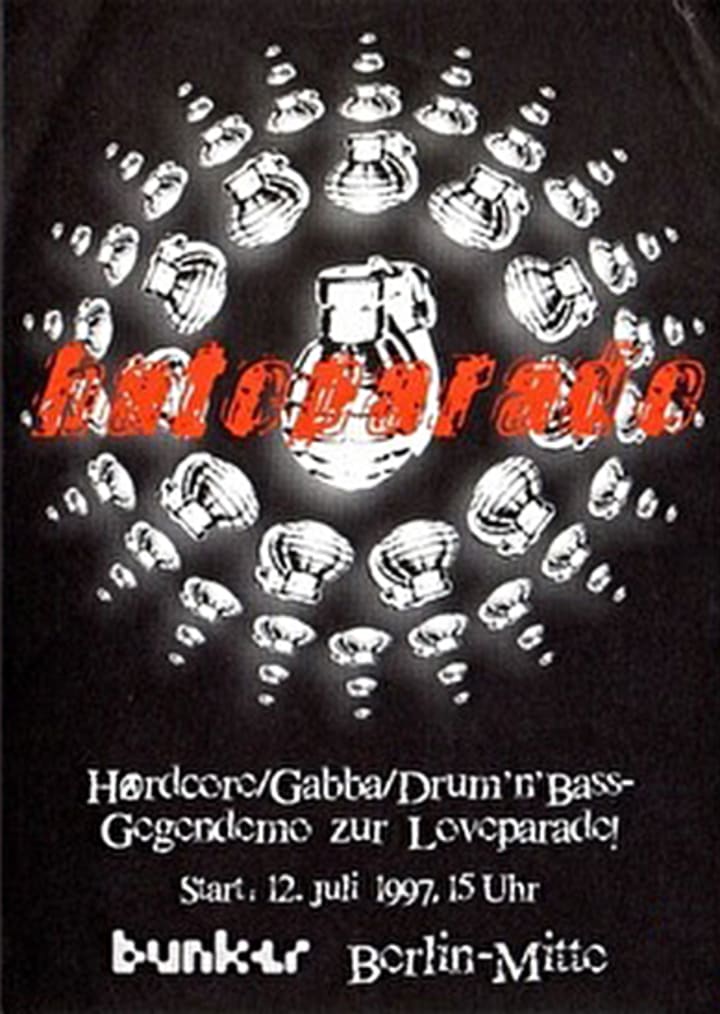 Hateparade, Flyer Artwork